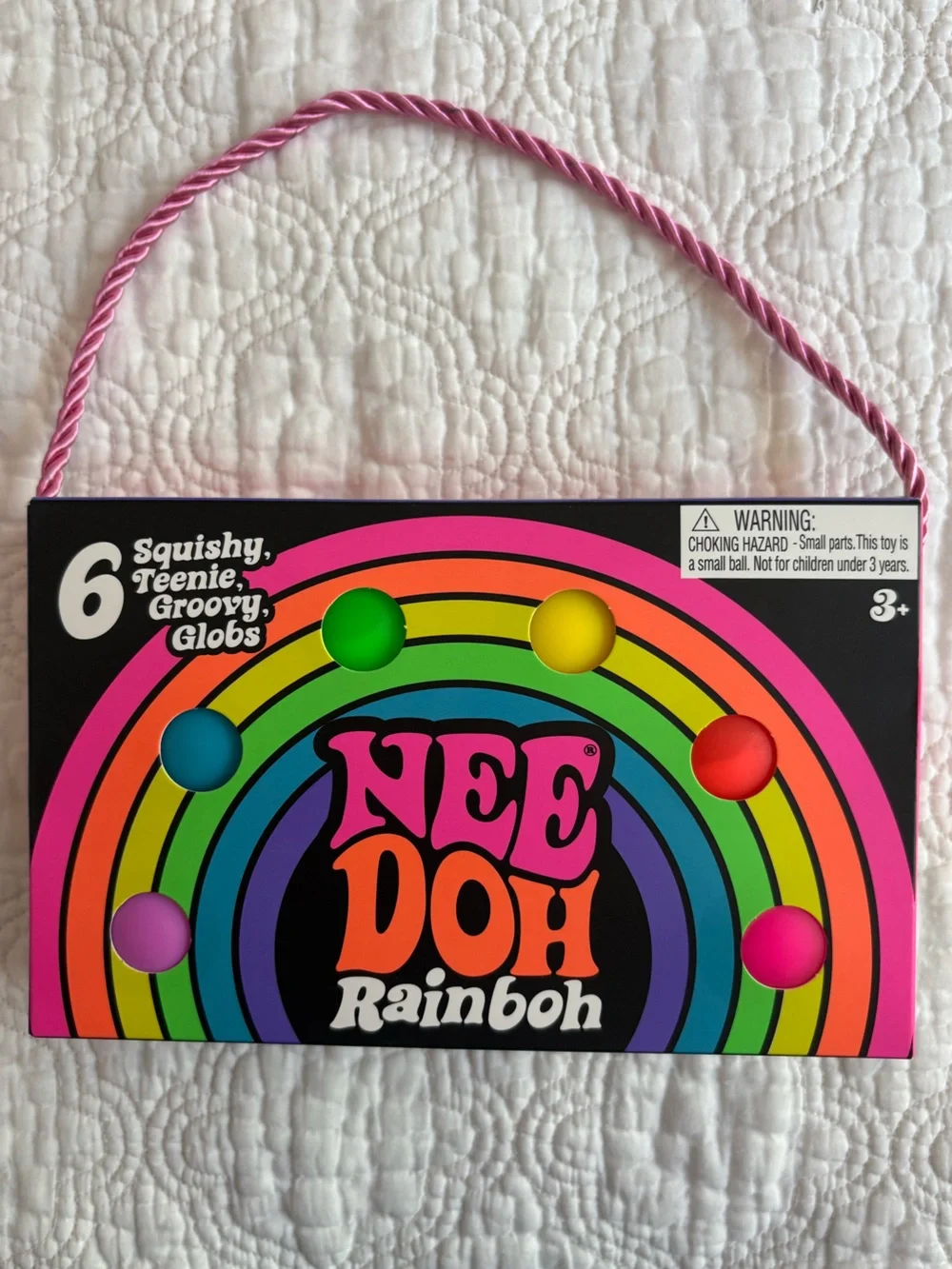 Rainboh Squishy Toy Set – Pink Rainbow Pack